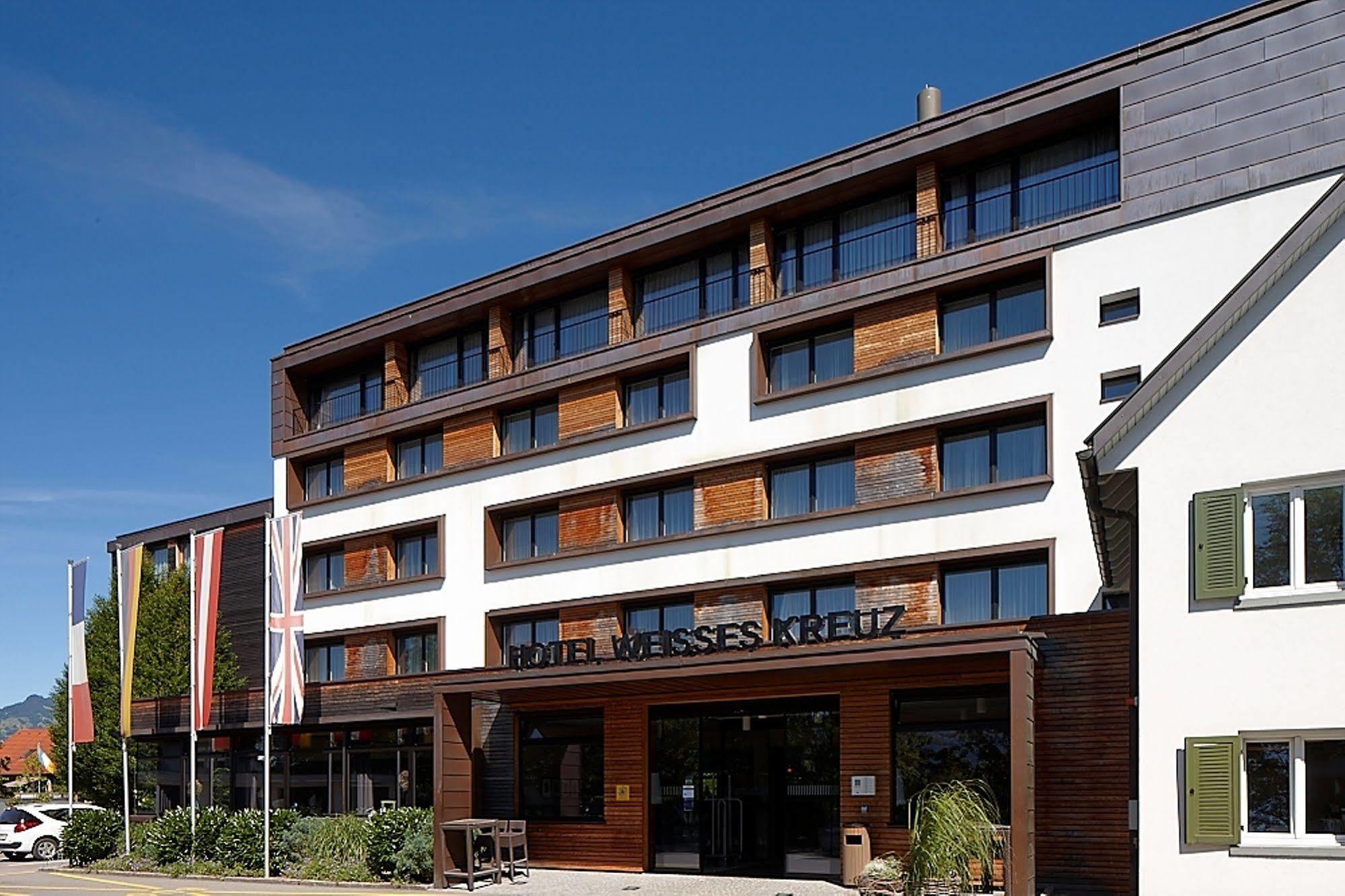 Hotel Weisses Kreuz Feldkirch Kültér fotó